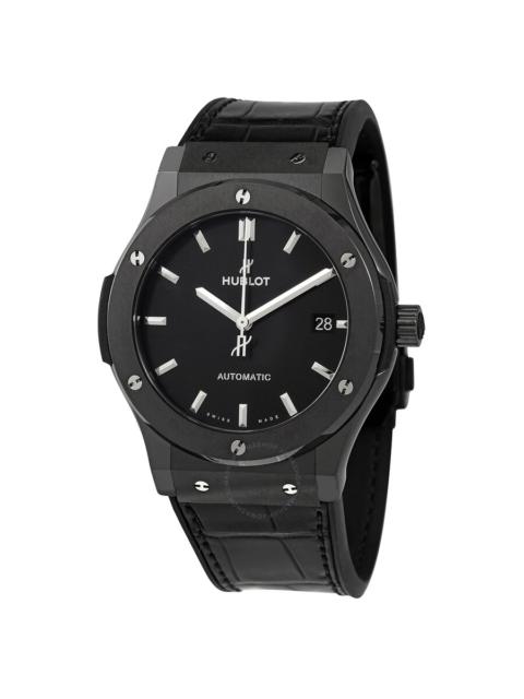 Hublot Hublot Classic Fusion Automatic Leather Black Dial Men's Watch 511.CM.1171.RX