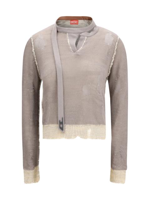 Diesel Diesel Women Worn-Effect Sweater