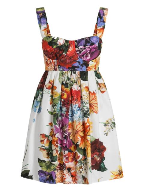 Dolce & Gabbana floral-print mini dress