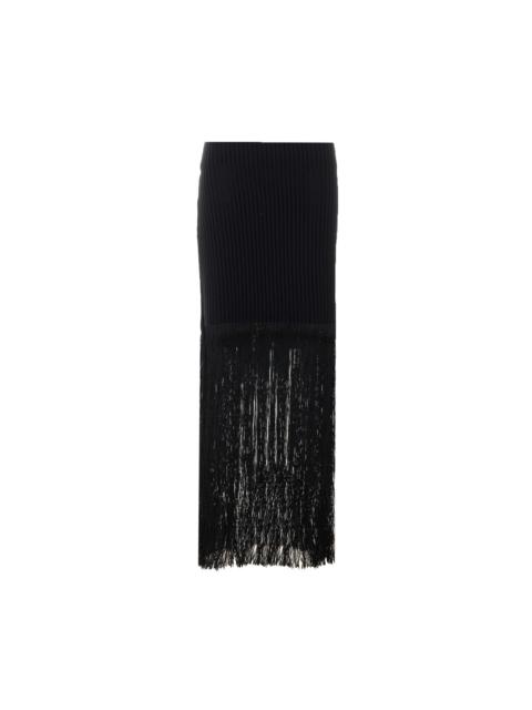 Alaïa Alaia Women Fringed Tube Skirt