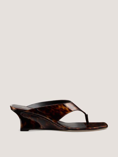 Stuart Weitzman VINNIE WEDGE THONG 50