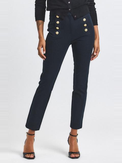 DEREK LAM 10 CROSBY Derek Lam 10 Crosby Robertson Slim Straight Leg Pants in Midnight at Nordstrom