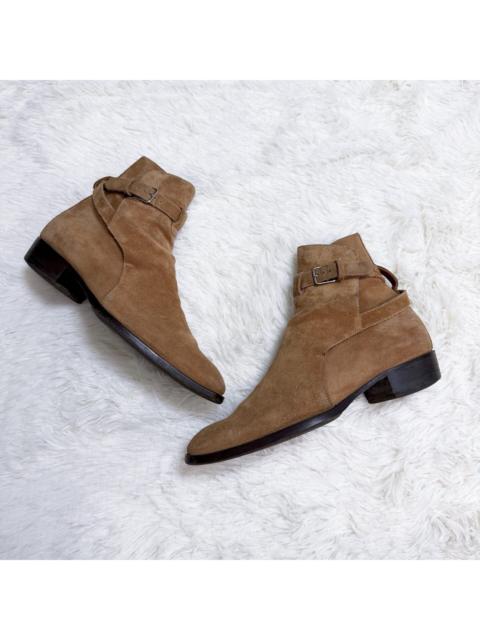 SAINT LAURENT Saint Laurent FW15 Brown Chelsea Boots