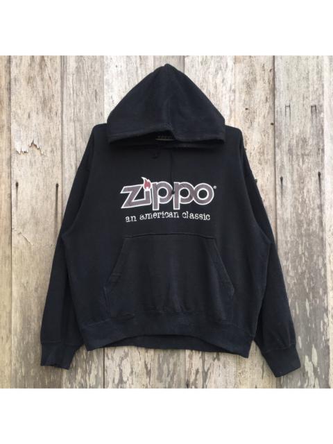Other Designers Vintage - Vintage Zippo An American Classic Hoodie Sweatshirt