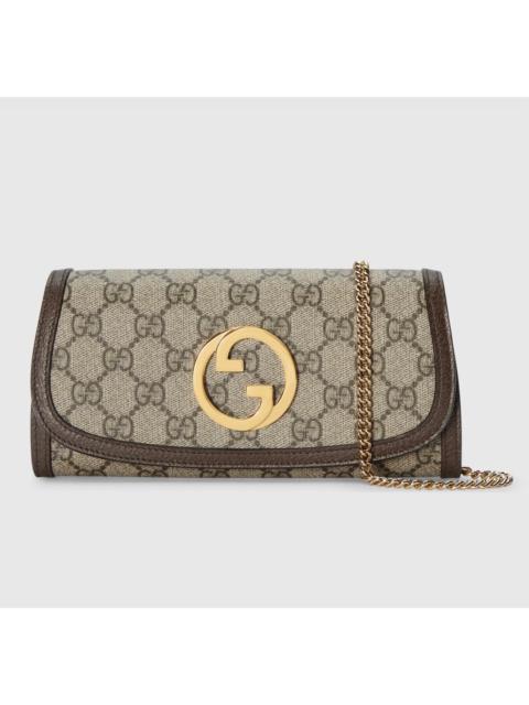 GUCCI GUCCI BLONDIE CONTINENTAL CHAIN WALLET