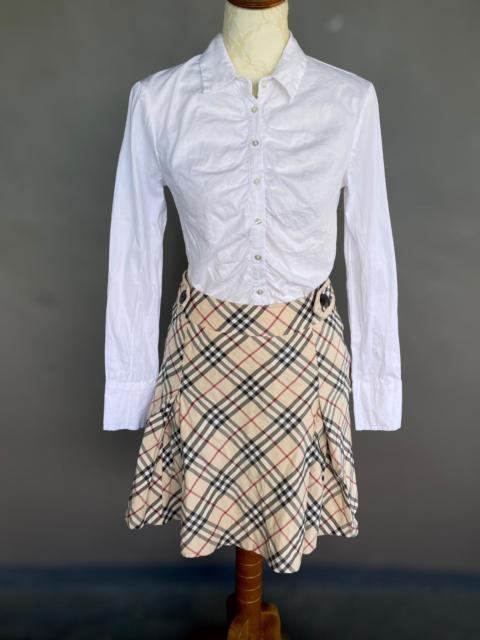Other Designers Vintage Burberry Plaid High waist Skirt
