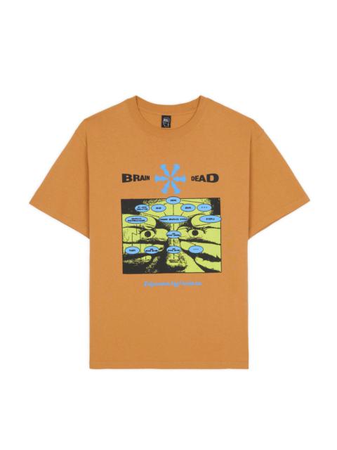 BRAIN DEAD Information Age Occultism T-shirt - Cumin