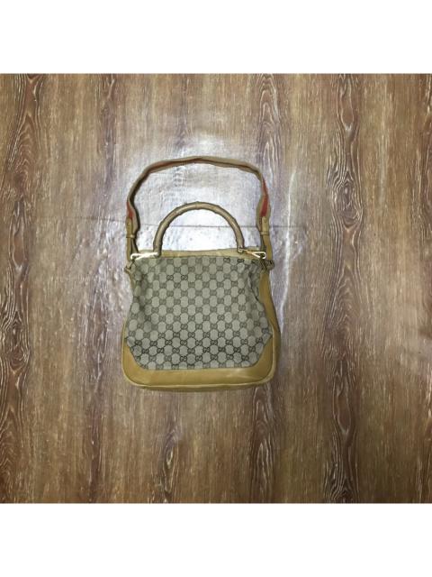 GUCCI Authentic Gucci Bambo 2way Shoulder