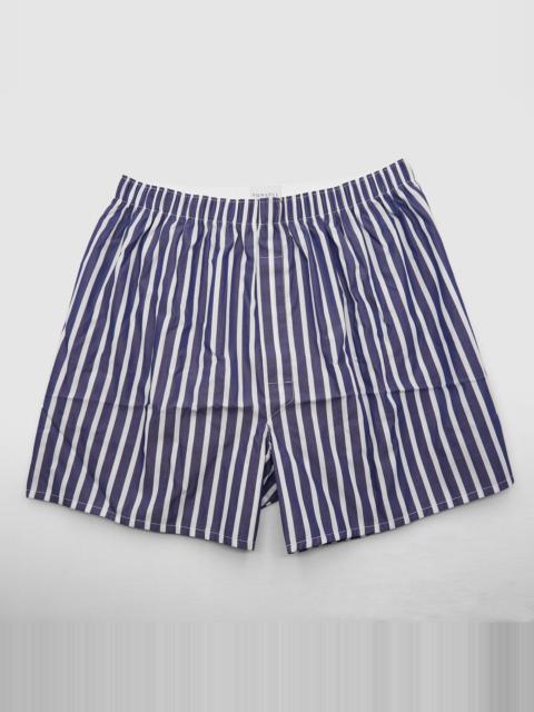 Sunspel Sunspel Classic Blue White Stripe Boxers