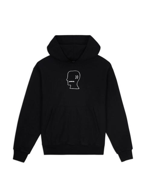 BRAIN DEAD Brain Dead Logohead Hoodie - Black