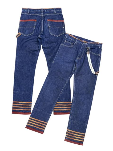 Other Designers Frapbois Harajuku Suspender Jeans Y2K Street Grail Rare
