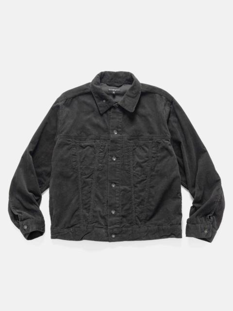 Engineered Garments Type 5 Jean Jacket Cotton Corduory Charcoal