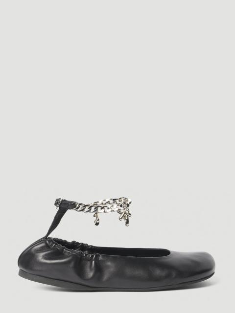 J.W. ANDERSON - Jw Anderson Women Charm Ballerina Shoes