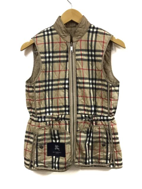 Other Designers Burberry Prorsum - Burberry London Nova Checked Reversible Vest