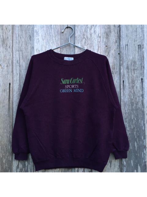 Other Designers Vintage - Vintage Sara Cortesi Sports Crewneck Sweatshirt