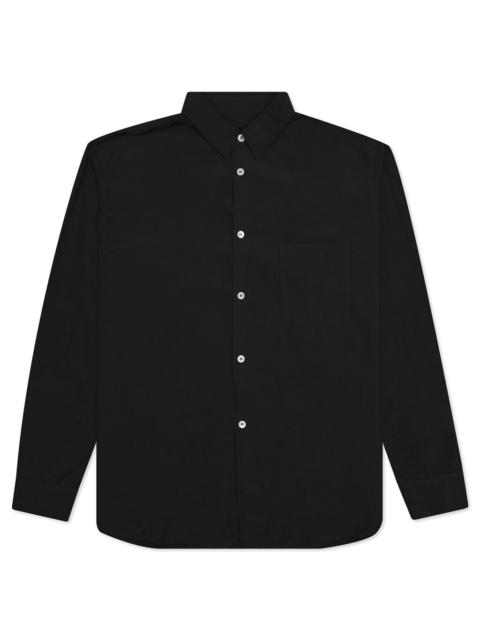 Comme des Garçons Homme Plus COMME DES GARCONS HOMME PLUS BUTTON UP SHIRT - BLACK