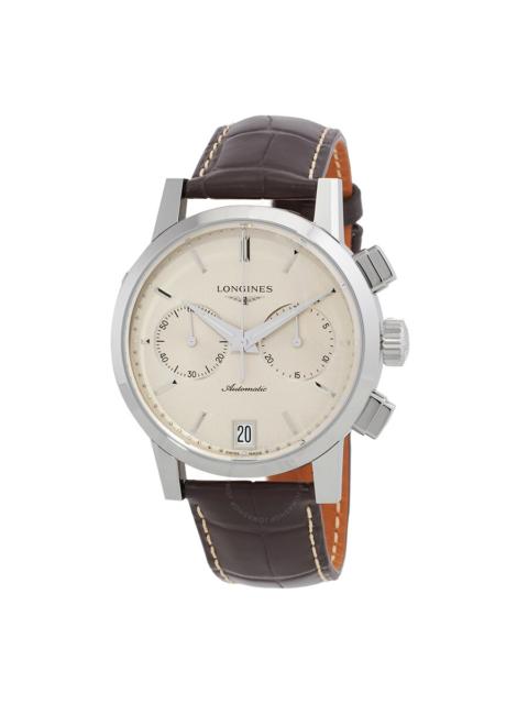 Longines Longines 1832 Chronograph Automatic Beige Dial Men's Watch L48294922