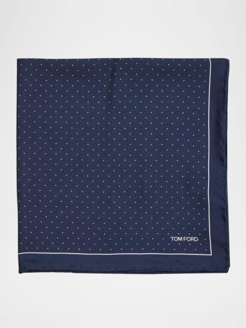 TOM FORD Men's Silk Pocket Square