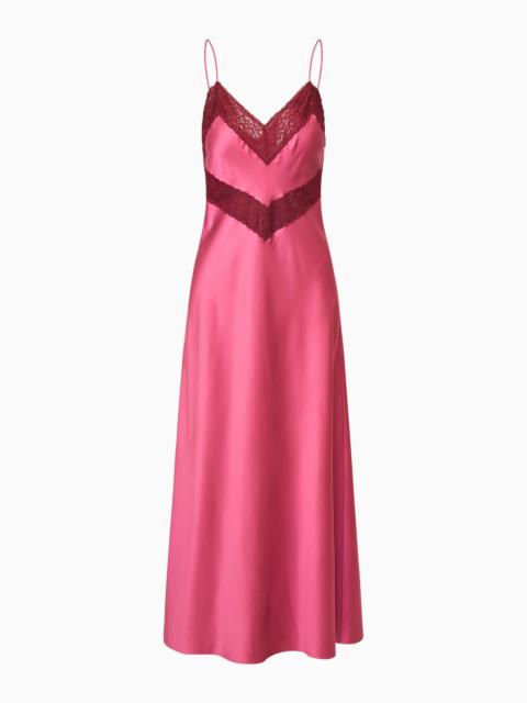 LoveShackFancy Serita Silk Maxi Dress