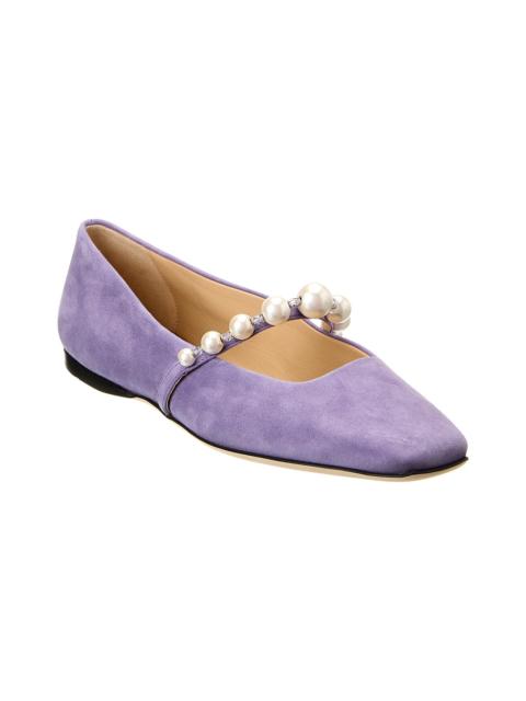 JIMMY CHOO Jimmy Choo Ade Suede Flat