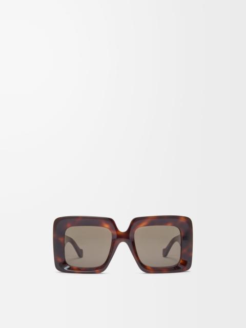 Loewe Beveled Square Maxi Anagram sunglasses