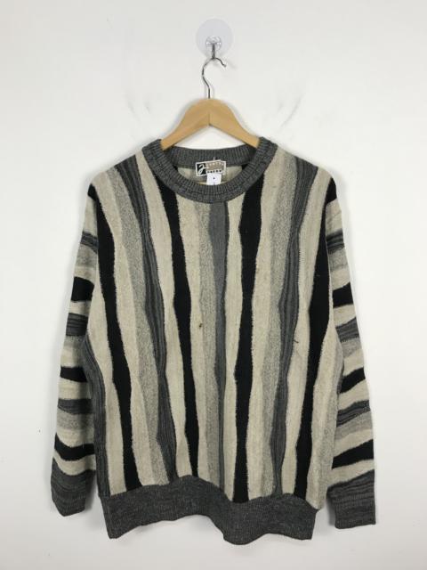 Other Designers Jantzen - Jantzen Oregon Coogi Style Kniited Sweater #2981
