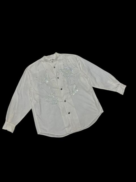Other Designers ISSEY MIYAKE I.S SEQUIN SHIRT BUTTON UPS