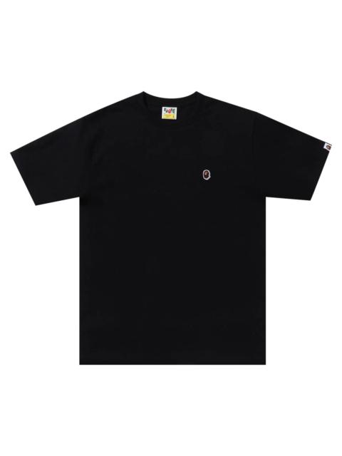 A BATHING APE® BAPE Ape Head One Point Tee 'Black'