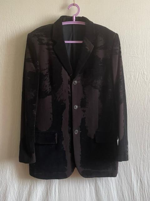 Jean Paul Gaultier Jean Paul Gaultier Mottled Fleece Blazer
