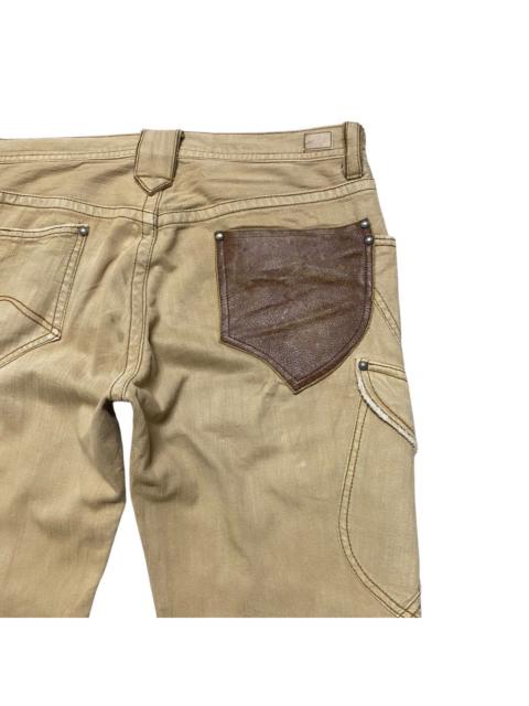 Other Designers Isamu Katayama Backlash - Y2K NCFM Denim Cargo Flare Pants