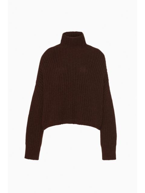 ULLA JOHNSON Veron Alpaca Knit Turtleneck