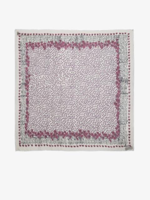 Zadig & Voltaire Kerry Hearts Scarf
