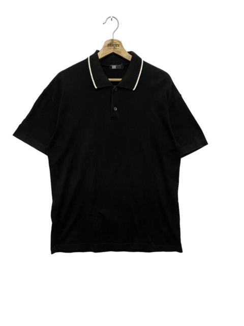 Other Designers Vintage Issey Miyake Polo Shirt Black