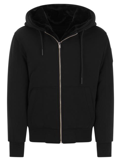 MOOSE KNUCKLES Moose Knuckles Men Classic Bunny - Faux Fur Lined Hoodie