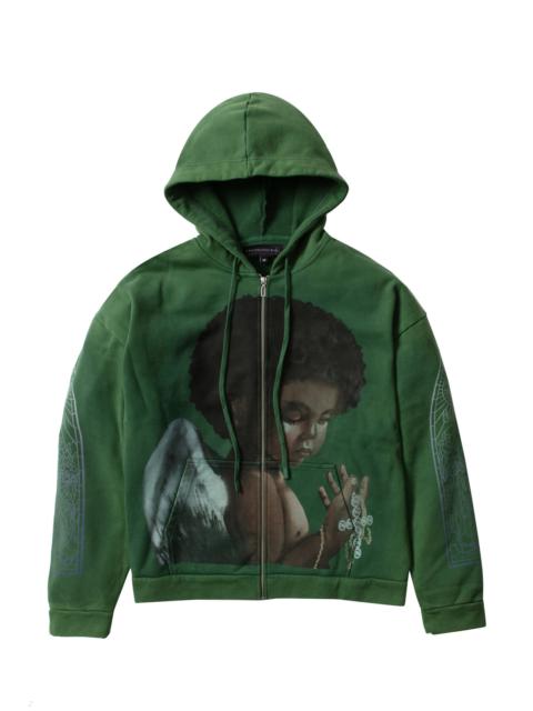 WHO DECIDES WAR SACRED BEING ZIP UP