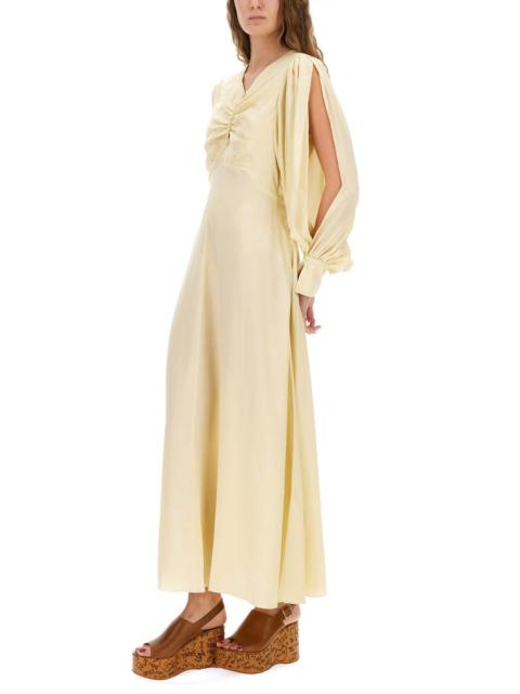Chloé Chloé Women Ruched Silk Dress