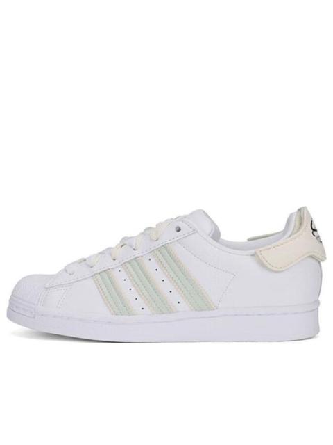 (WMNS) adidas Originals Superstar 'White Green' H03728