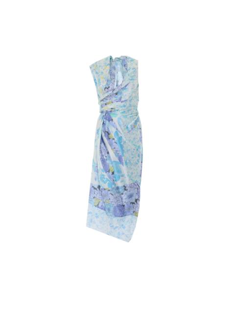 Maison Margiela Maison Margiela Women Floral Motif Wrap Dress