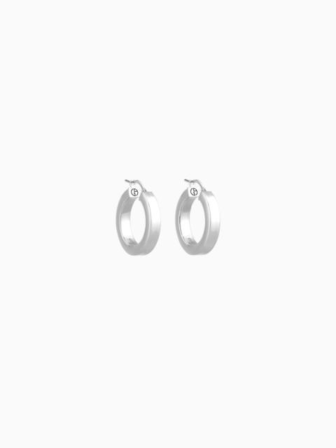 GIORGIO ARMANI STERLING SILVER EARRINGS