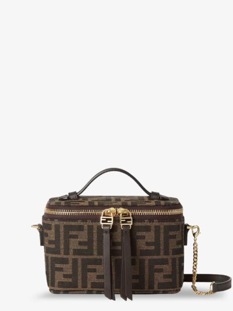 FENDI Fendi Vanity Crossbody Bag In Ff Jacquard Fabric
