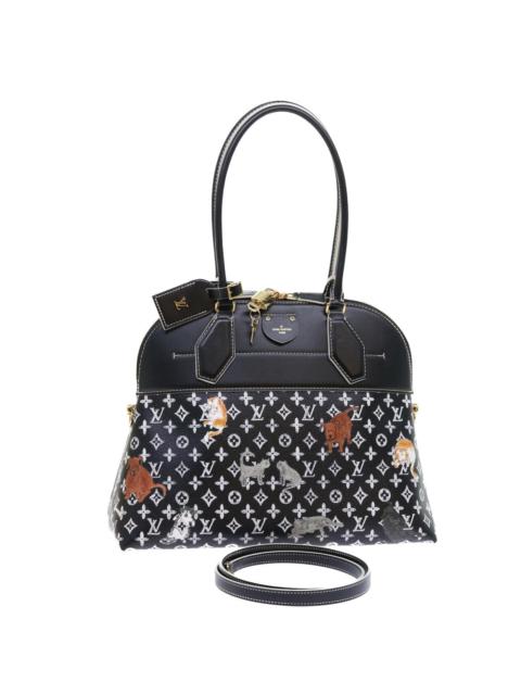 Louis Vuitton LOUIS VUITTON Catgram Alma Souple Hand Bag Black M44403