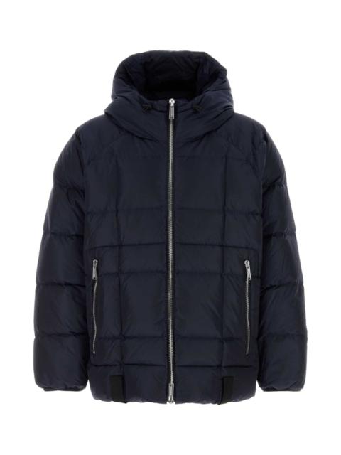 DSQUARED2 Dsquared Men Navy Blue Nylon Down Jacket