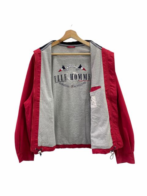 Other Designers Vintage - VINTAGE ELLE SPORT REVERSIBLE FULLZIP JACKET