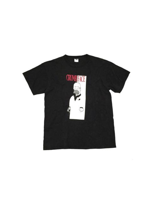 Other Designers Vintage - Vintage 00s Simpsons Homer Crumbface Bart Parody Shirt