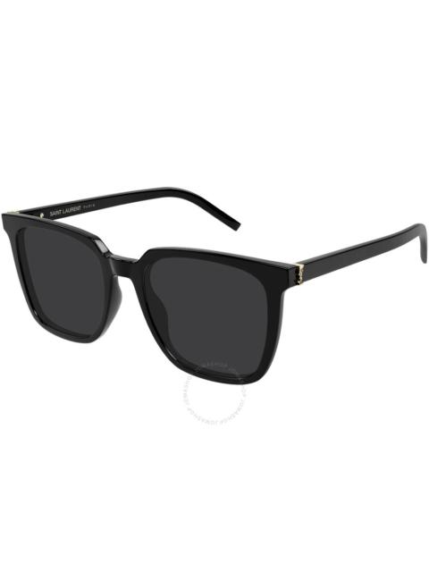 SAINT LAURENT Saint Laurent Black Square Ladies Sunglasses SL M146 001 54