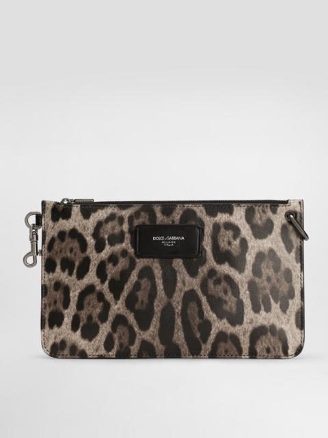 Dolce & Gabbana Calfskin toiletry bag