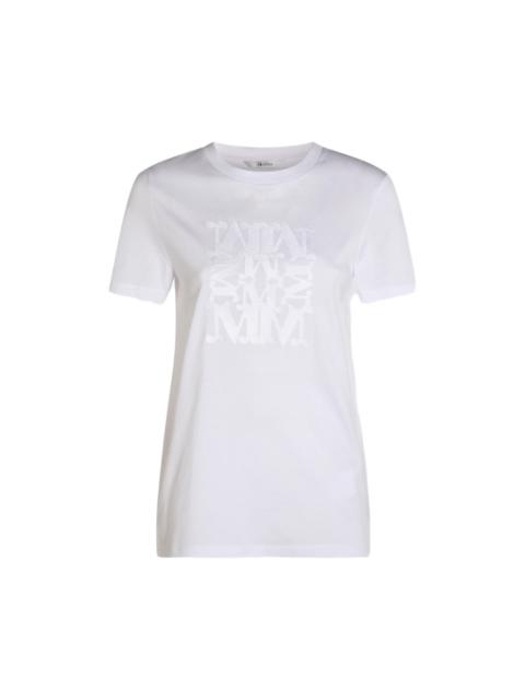 Max Mara White Cotton Bravo T-shirt