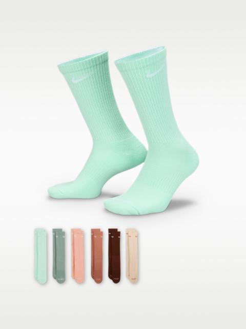 Nike Nike Everyday Plus Cushioned Training Crew Socks (6 Pairs)