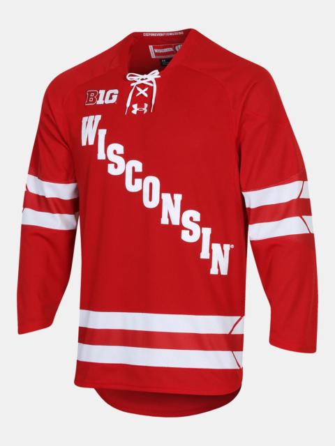 Under Armour UA Wisconsin Collegiate Hockey Replica