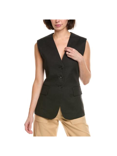 A.L.C. A.L.C. Noa Linen-Blend Vest